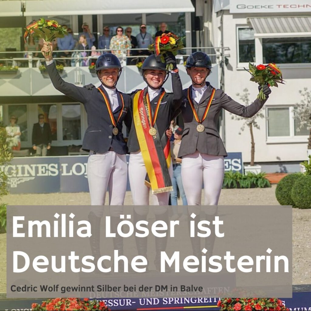 Emilia Löser ist Deutsche Meisterin, Cedric Wolf gewinnt Silber