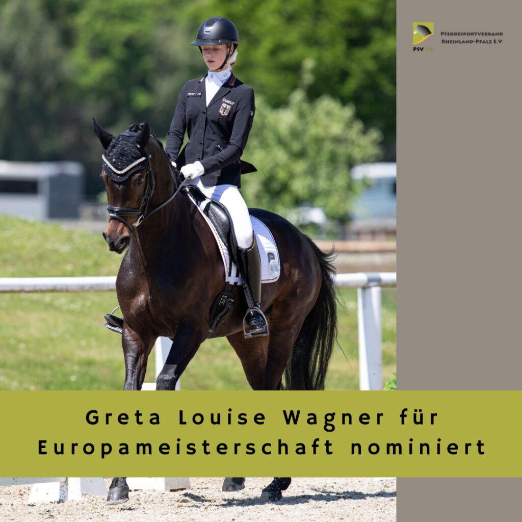 Greta Louise Wagner für EM nominiert