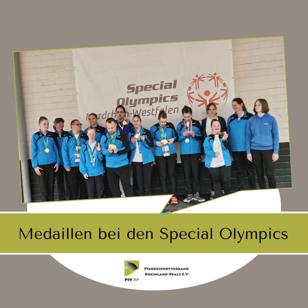 Medaillenregen bei den Special Olympics
