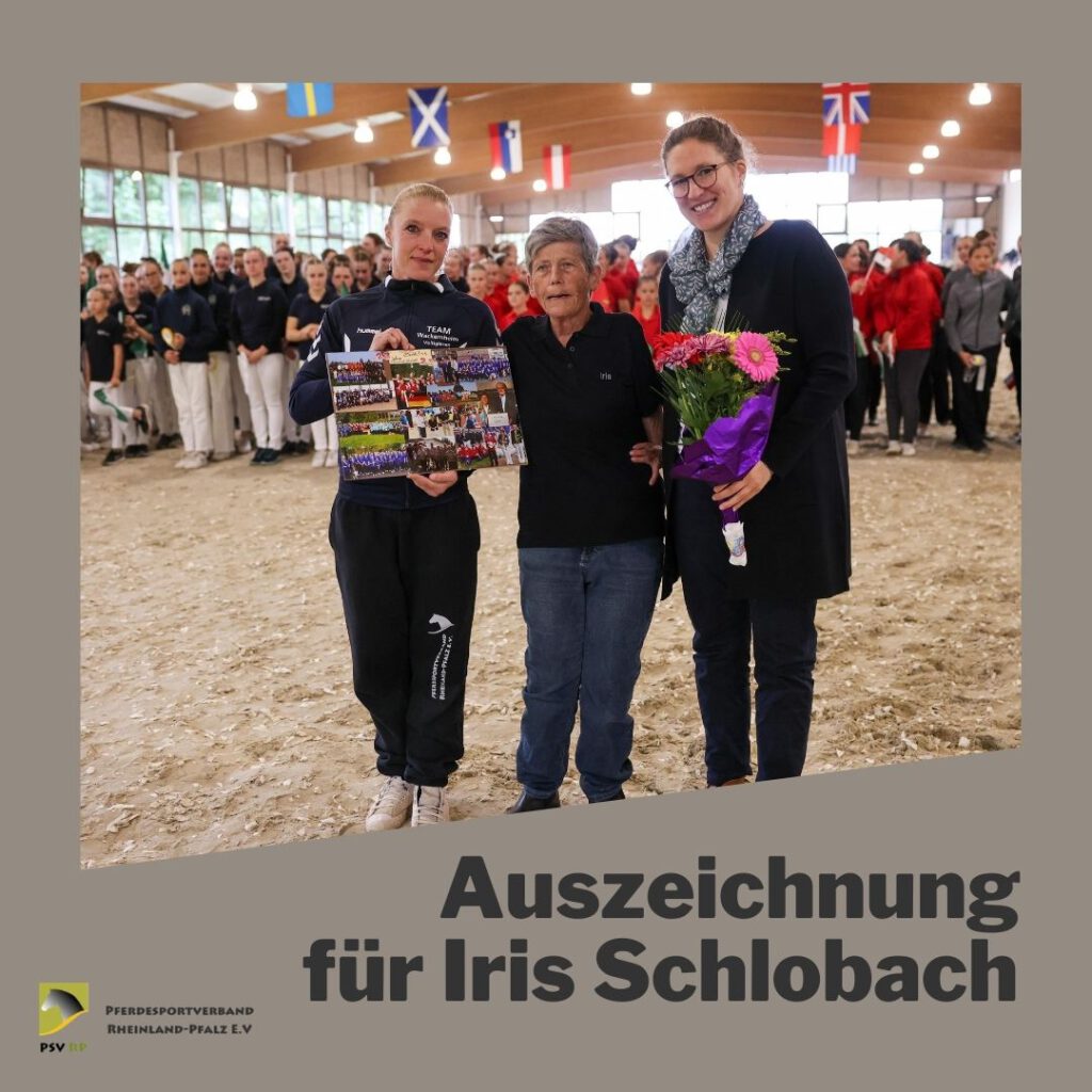 Auszeichnung für Iris Schlobach